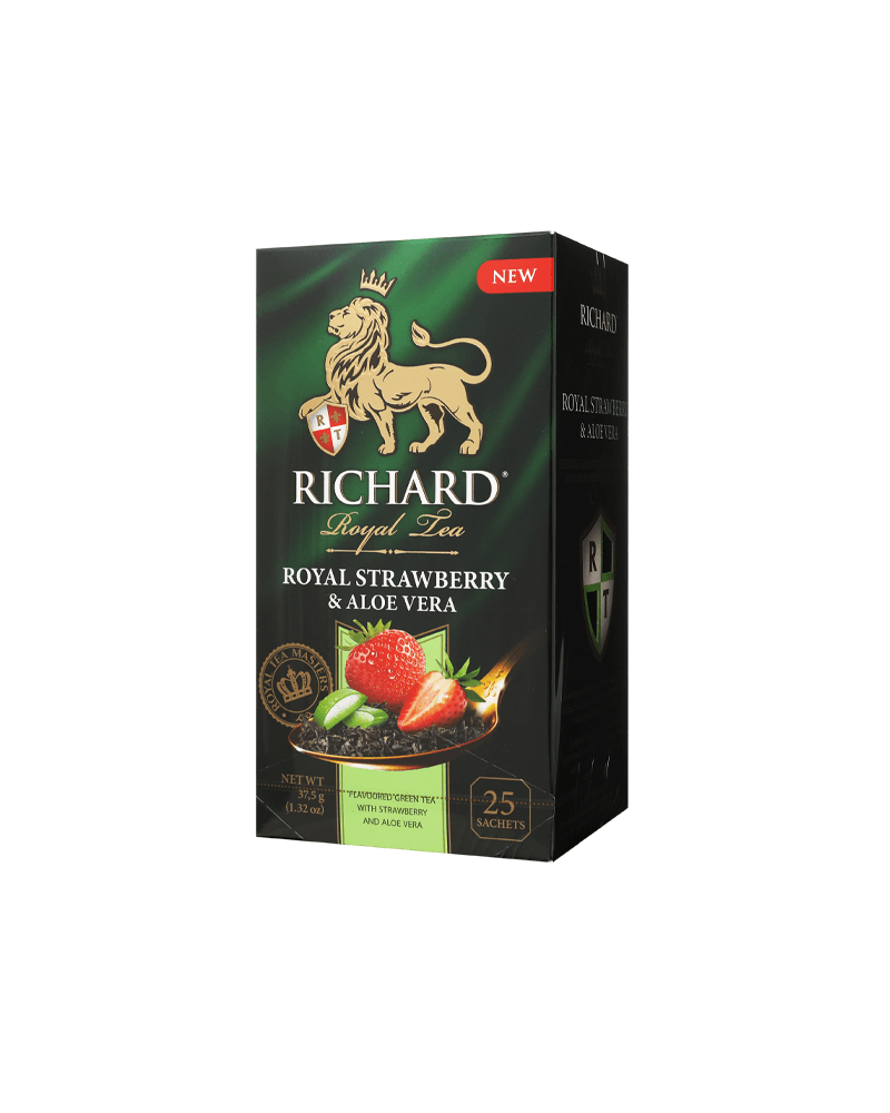Tea green Royal Strawberry and Aloe Vera – 25 Tea Bags